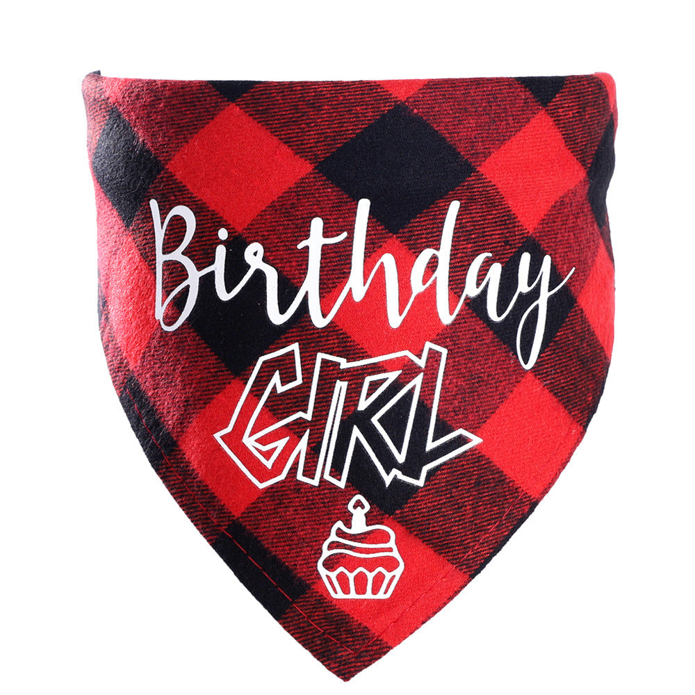 Pet Birthday Bandana