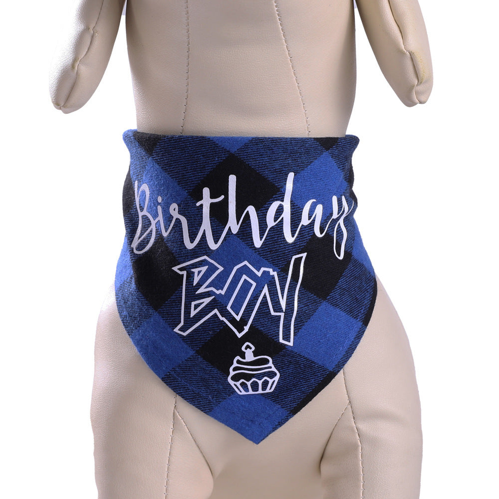 Pet Birthday Bandana