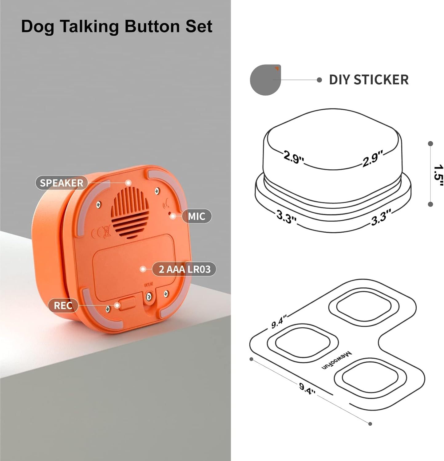Talking Buttons Set
