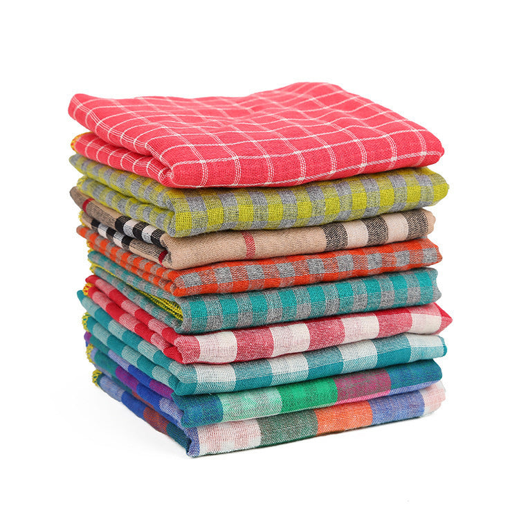 Plaid Double Sided Scarf