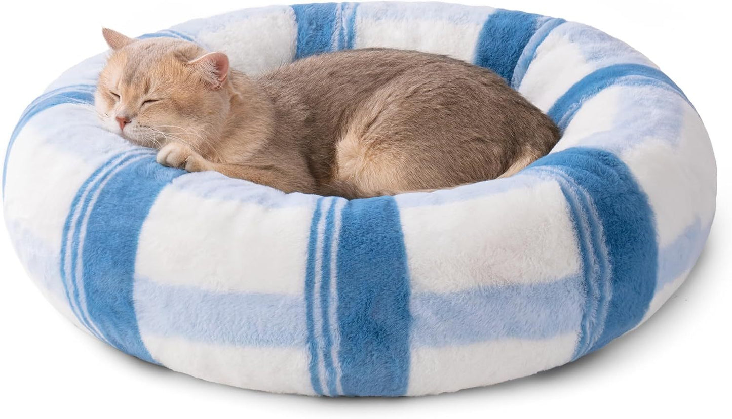 Plush Round Pet Bed