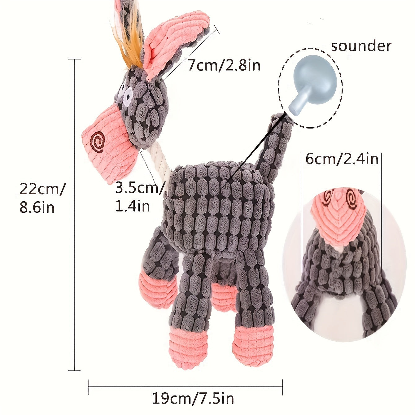 Squeaky Dog Toys Pack For Puppy