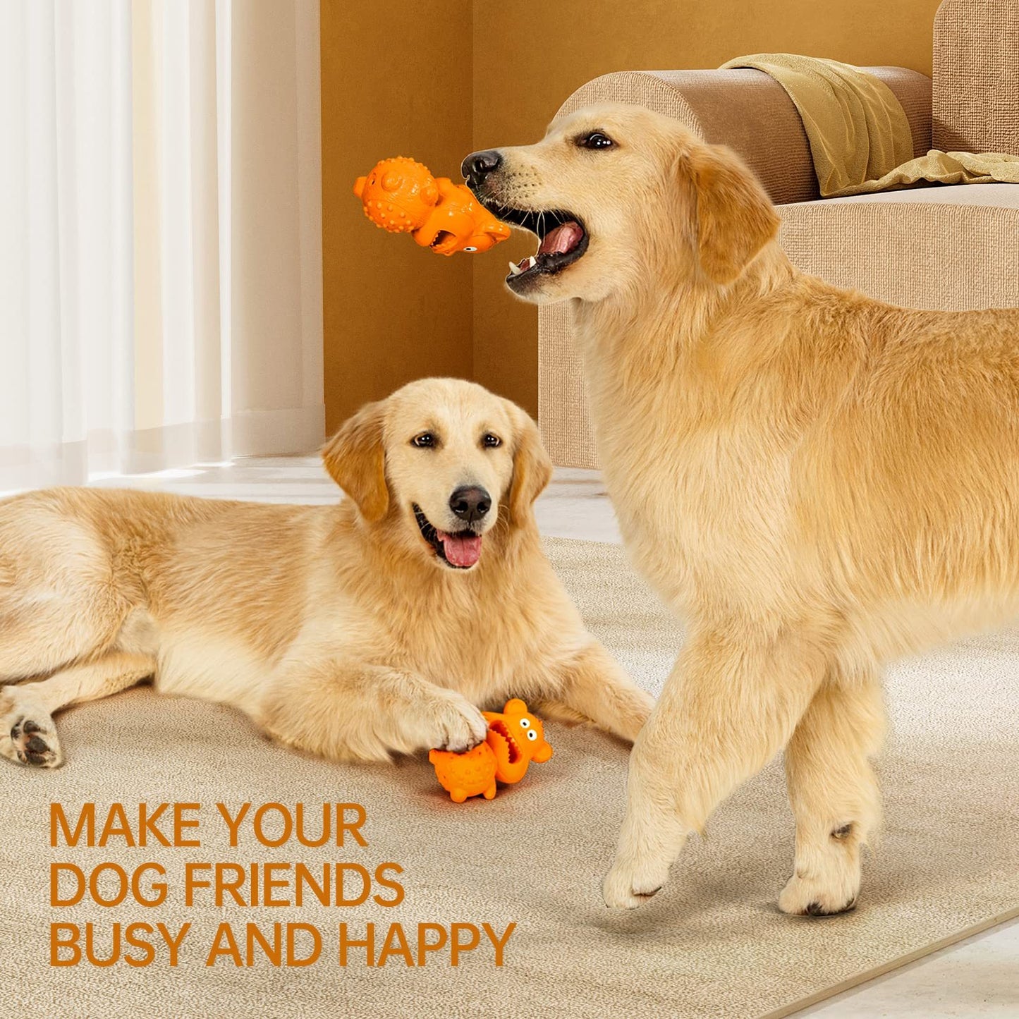 Dog Teething Toy 2-Pack