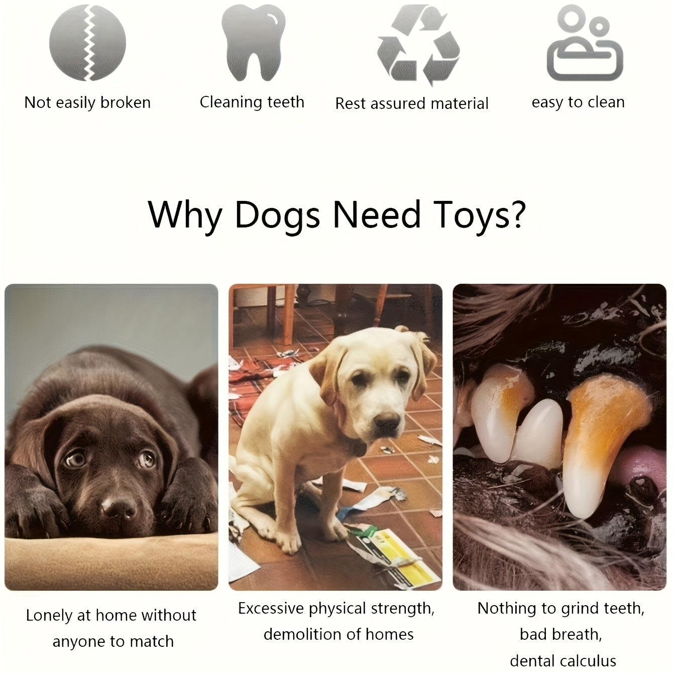 Squeaky Dog Toys Pack For Puppy