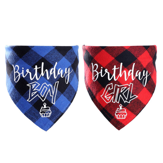Pet Birthday Bandana