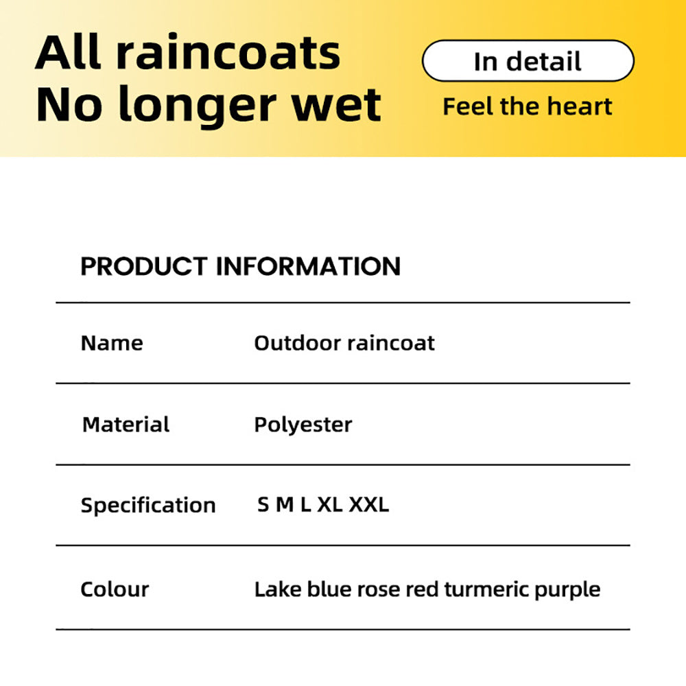 Dog Raincoat